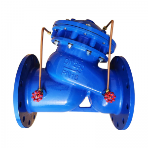 Multi-functional water pump control valve eliminates water hammer hazards and ensures water safety