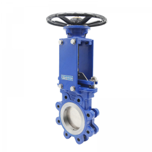 Stainless steel manual single-clamp knife gate valve