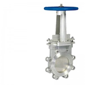 Stainless steel manual single-clamp knife gate valve